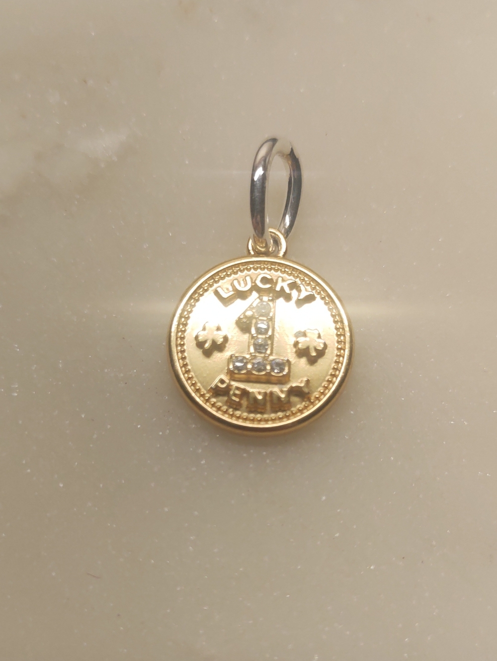 NEW! Brighton Lucky Penny Charm/Amulet Retired, Rare! JC4345 - Picture 2 of 8